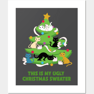 Ugly Christmas sweater Posters and Art